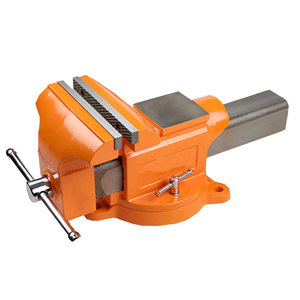 Bench Vice Double Rib (Cast Iron Body with Steel Nuts)